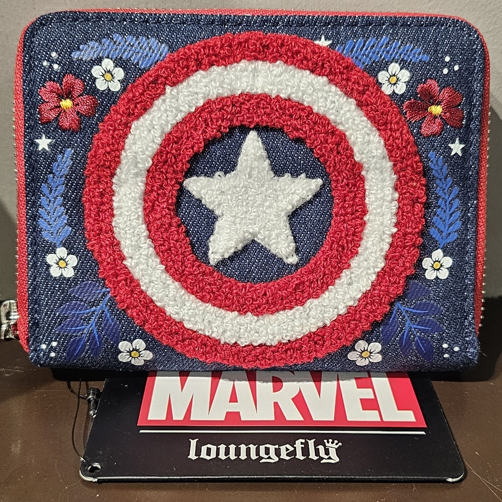 Captain America Marvel Loungefly Wallet